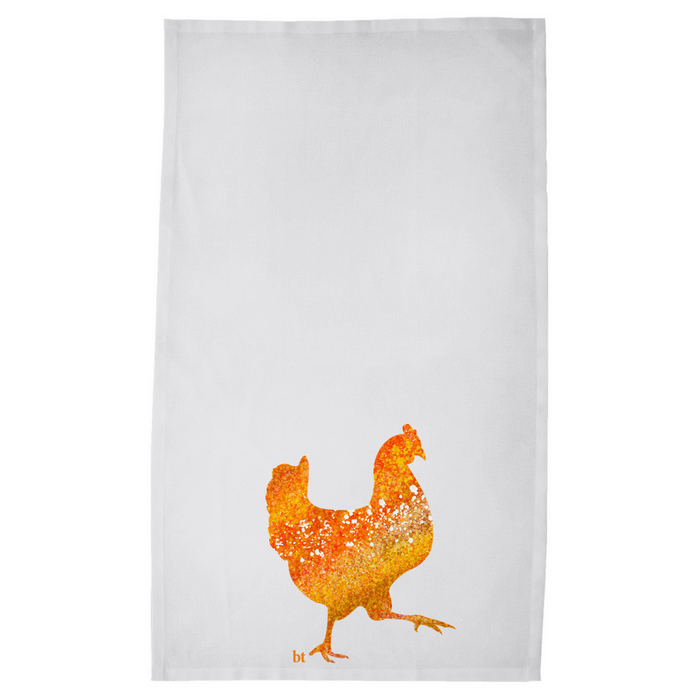 Strutting Hen Kitchen Tea Towel