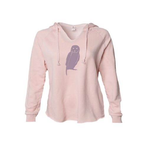Woman's Snowy Owl Hooded Sweatshirt