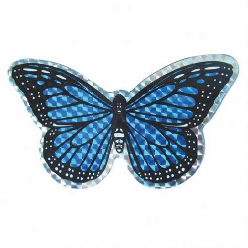 Small Blue Butterfly Door Screen Saver Magnet