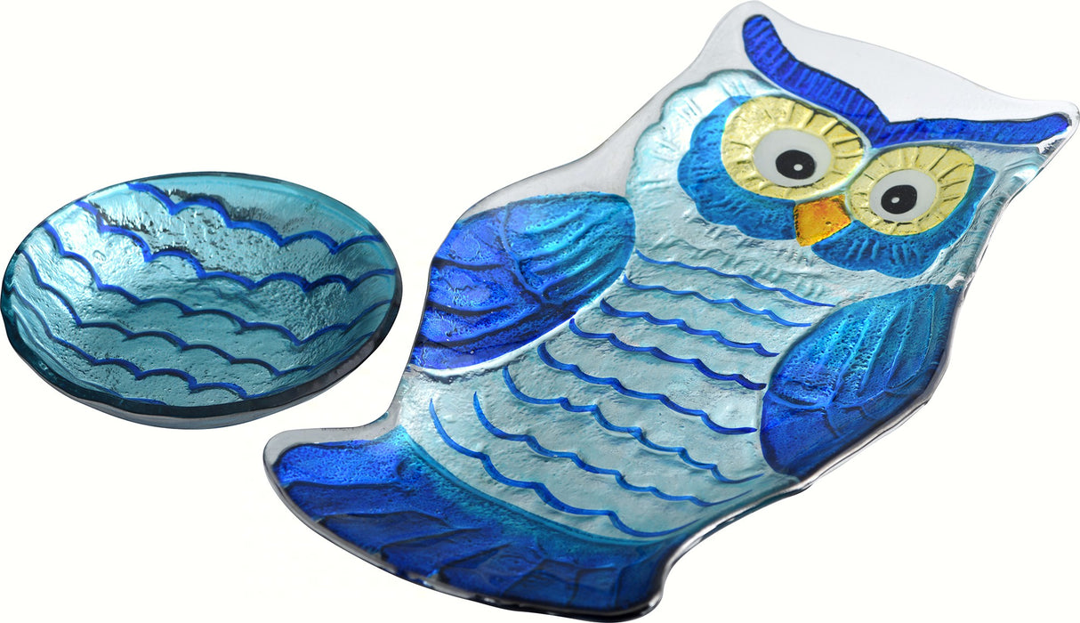Owl Chip 'N Dip Platter 2 Piece