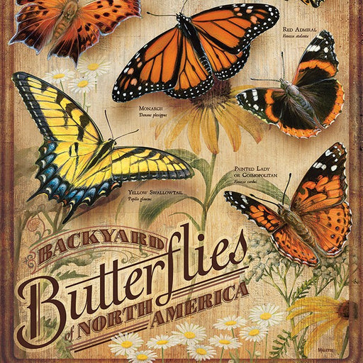 500 Piece Backyard Butterflies Puzzle