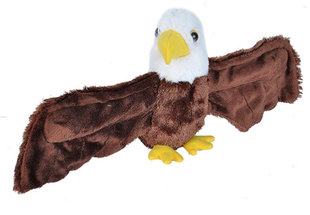 Bald Eagle Hugger Plush Stuffed Toy 8 IN