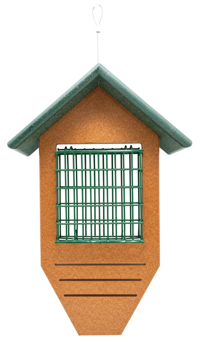Green Meadow Single Suet Hanging Feeder