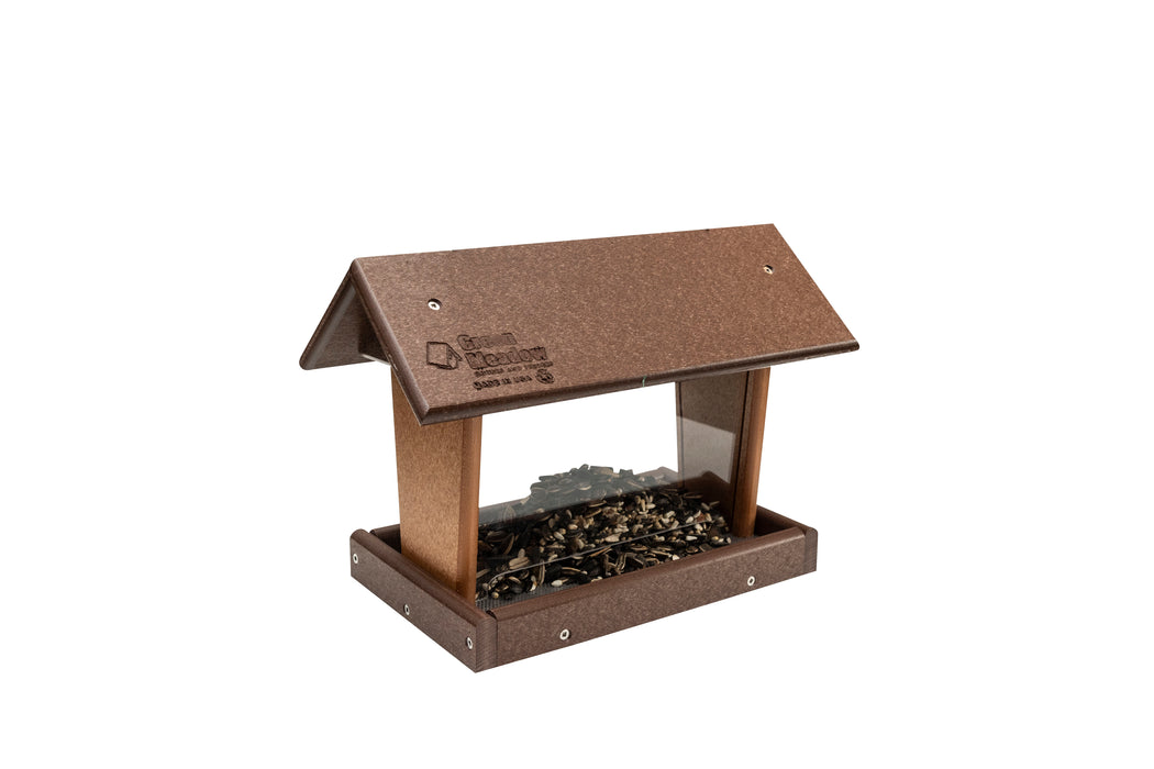 Green Meadow Mini Hopper Bird Feeder