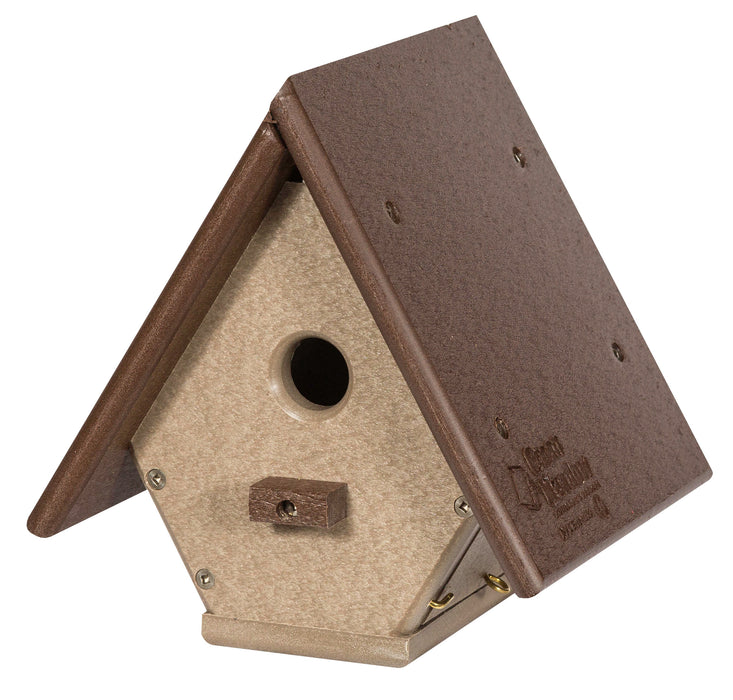 Green Meadow Wren Hanging House