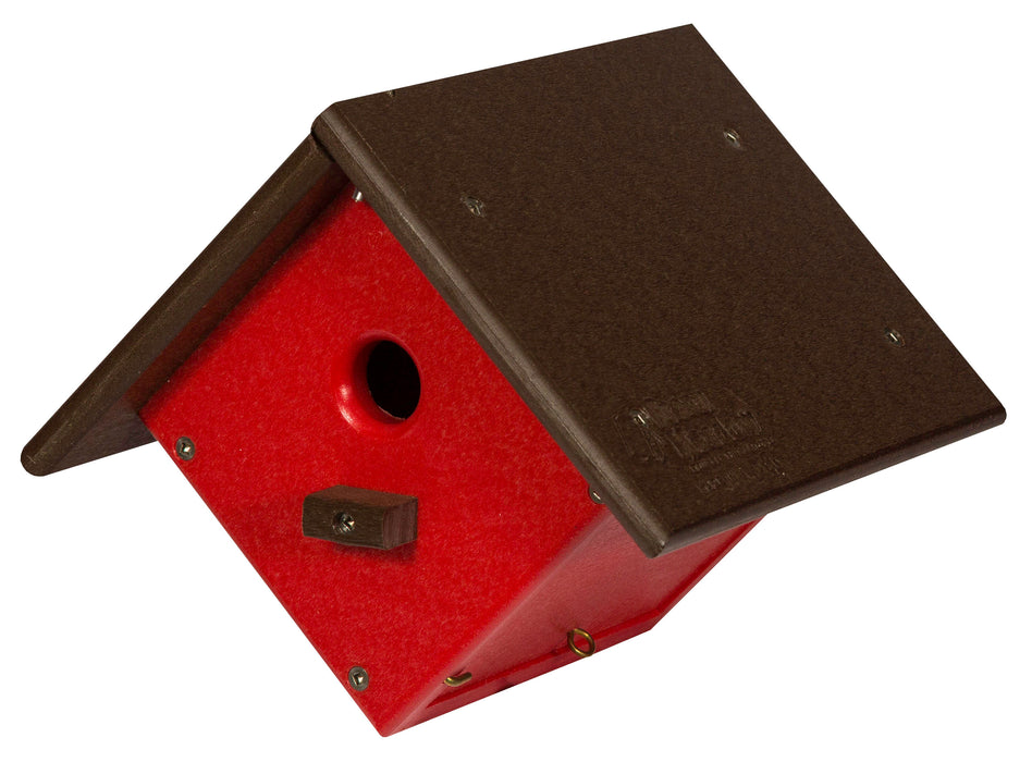 Green Meadow Diamond Wren or Chickadee House