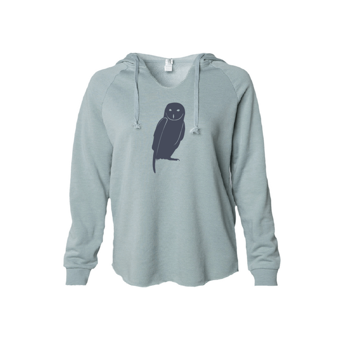 Woman's Snowy Owl Hooded Sweatshirt