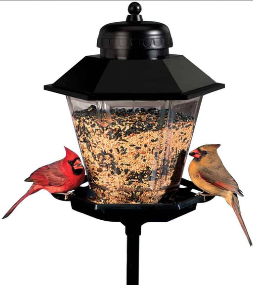  Backyard Essentials Fly Through Bird Feeder, Red