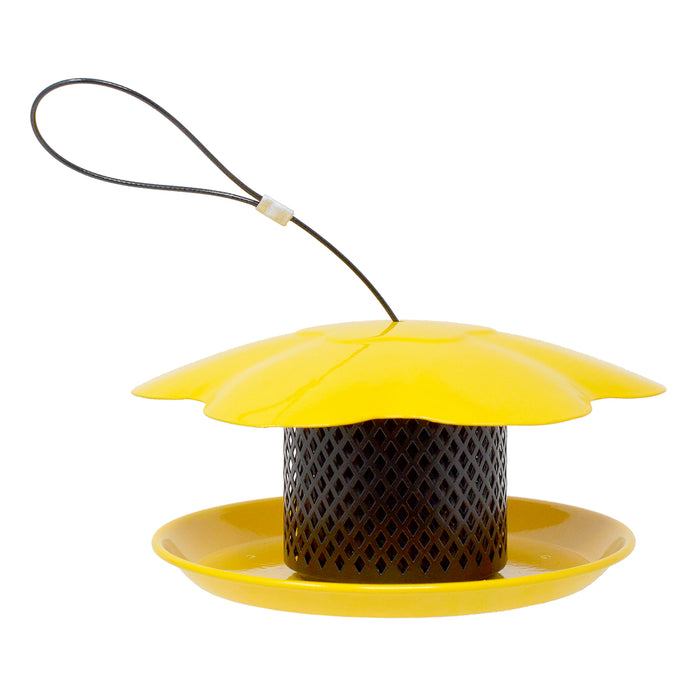 Sunflower Kernel Collapsible Diamond Mesh Bird Feeder