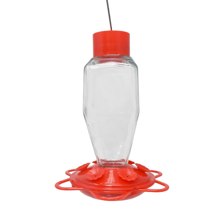 Glass Bottle 20oz Hummingbird Feeder