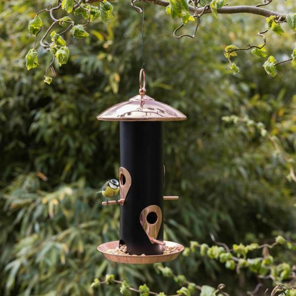 Seed Feeder Black/ Copper