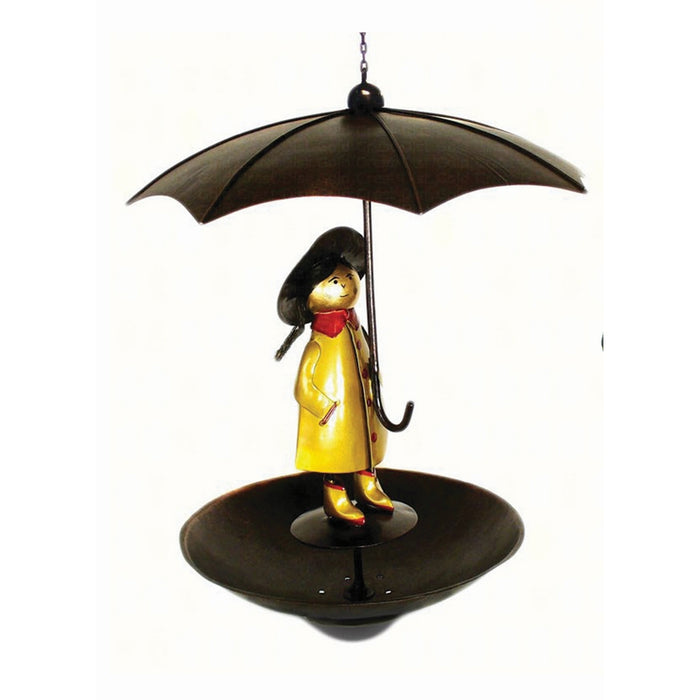 Brolly Girl Flat Bottom Bird Feeder