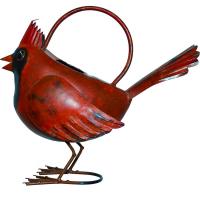 Cardinal Watering Can Hand Painted 28 OZ