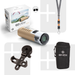 GO VIEW monocular with packaging, lanyard, and carrying case on a white background