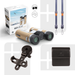 GO VIEW binoculars with accessories on a white background