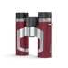 Red and silver binoculars with 'GO VIEW' branding on a white background