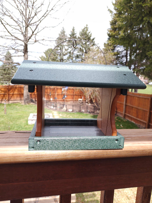 Green Meadow Small Hopper Bird Feeder