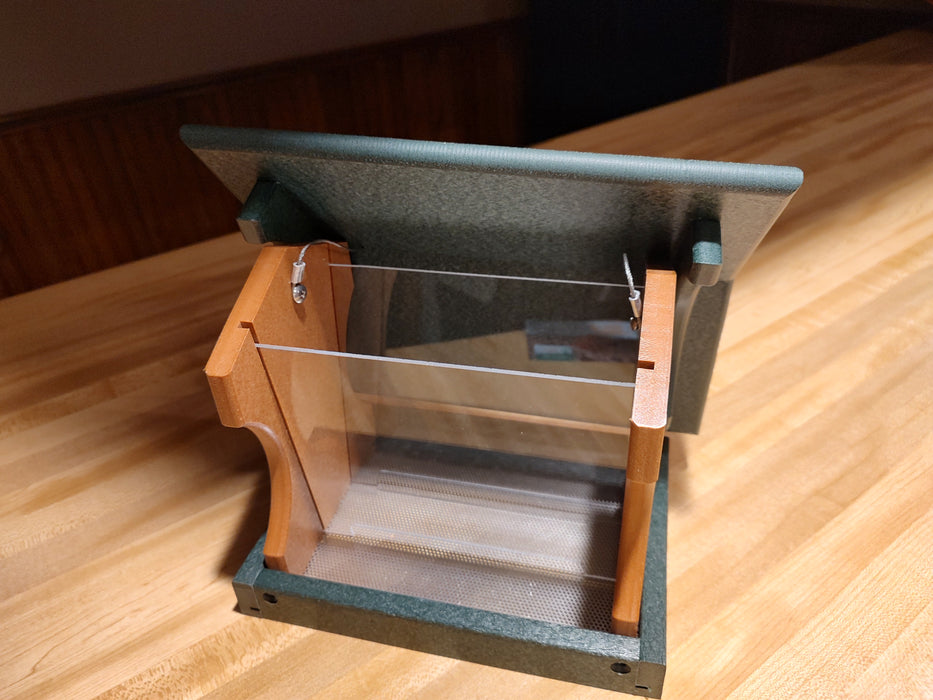 Green Meadow Small Hopper Bird Feeder