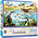 Audubon 1000-piece puzzle box with birds and nature design