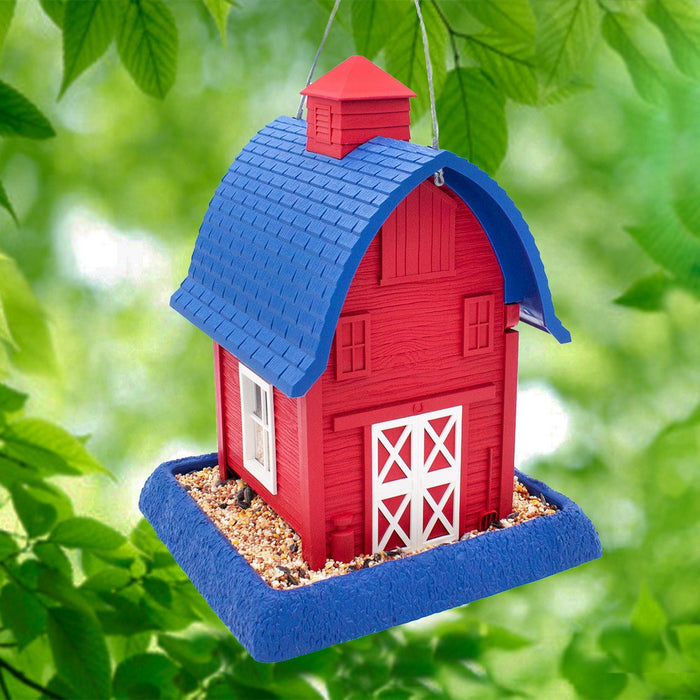 Americana Barn Birdfeeder