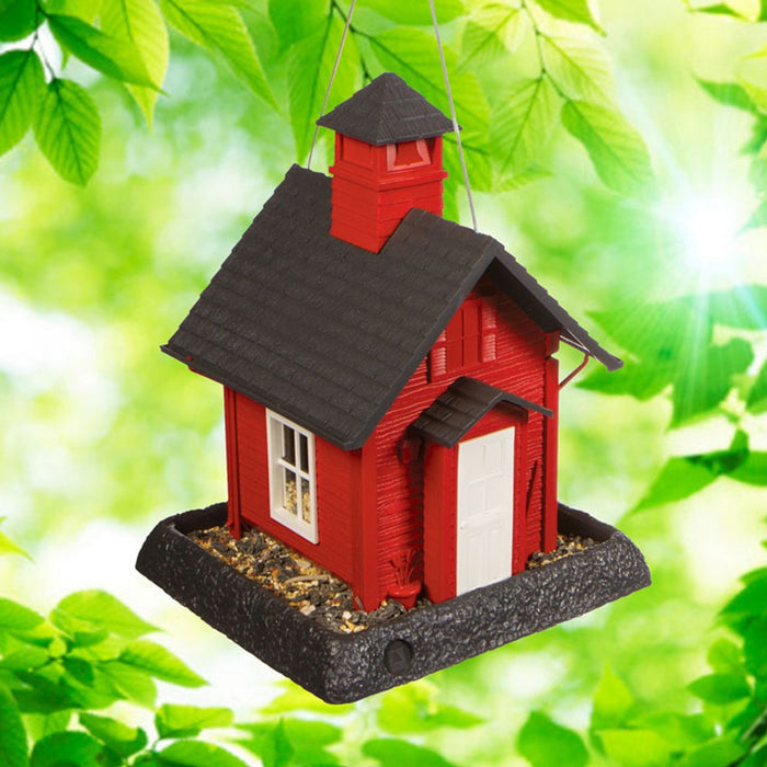 School House Birdfeeder