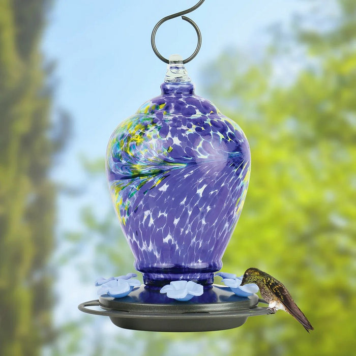 Artisan Gravity Hummingbird Feeder - Spring Rain