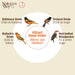 Nature's Way bird attractant packaging with illustrations of Baltimore Oriole, Orchard Oriole, Bullock's Oriole, and Red-bellied Woodpecker.
