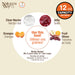 Nature's Way product label with ingredients and capacity information on a beige background