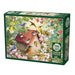 Cobble Hill 1000-piece puzzle box with bird-themed design on a white background