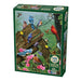 Cobble Hill puzzle box with bird design on a white background