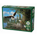 Cobble Hill 1000-piece puzzle box featuring eagles and a nest on a lake.