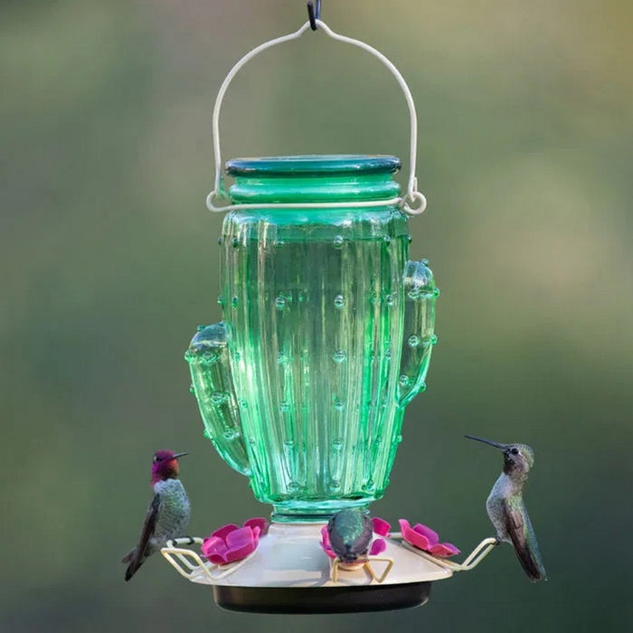 32oz Top Fill Cactus Hummingbird Feeder