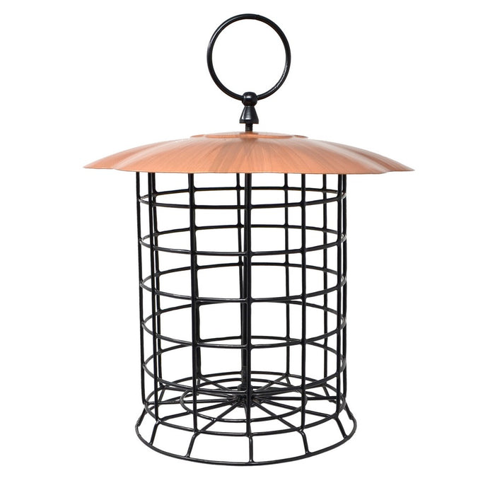 Large Copper Suet Log Feeder