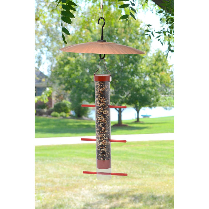 Copper Finish 10 inch Weather Block Baffle