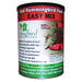 Can of Red Hummingbird Food Easy Mix by Songbird Essentials on a white background