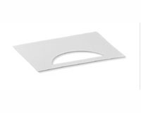 Aluminum Crescent Replacement Plate For Purple Martin Houses