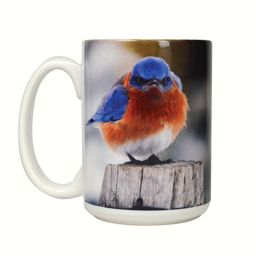 Bluebird Ceramic Mug 15 OZ