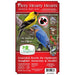 Longbird Essentials Fiery Hearty Hearts bird seed package with images of birds and text on a white background.
