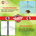 Squirrel Shield product advertisement with text about durable materials and easy installation on a green background.