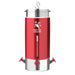 Red and silver nectar cooler with 'Nectar Cooler' branding on a white background