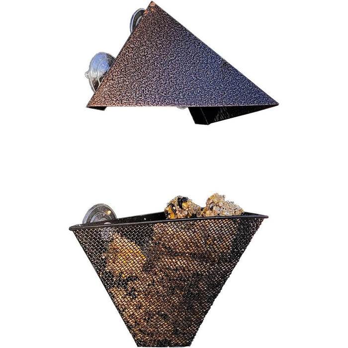 Pyramid Window Bird Feeder