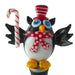 Christmas Owl With Candy Glass Bottle Stopper