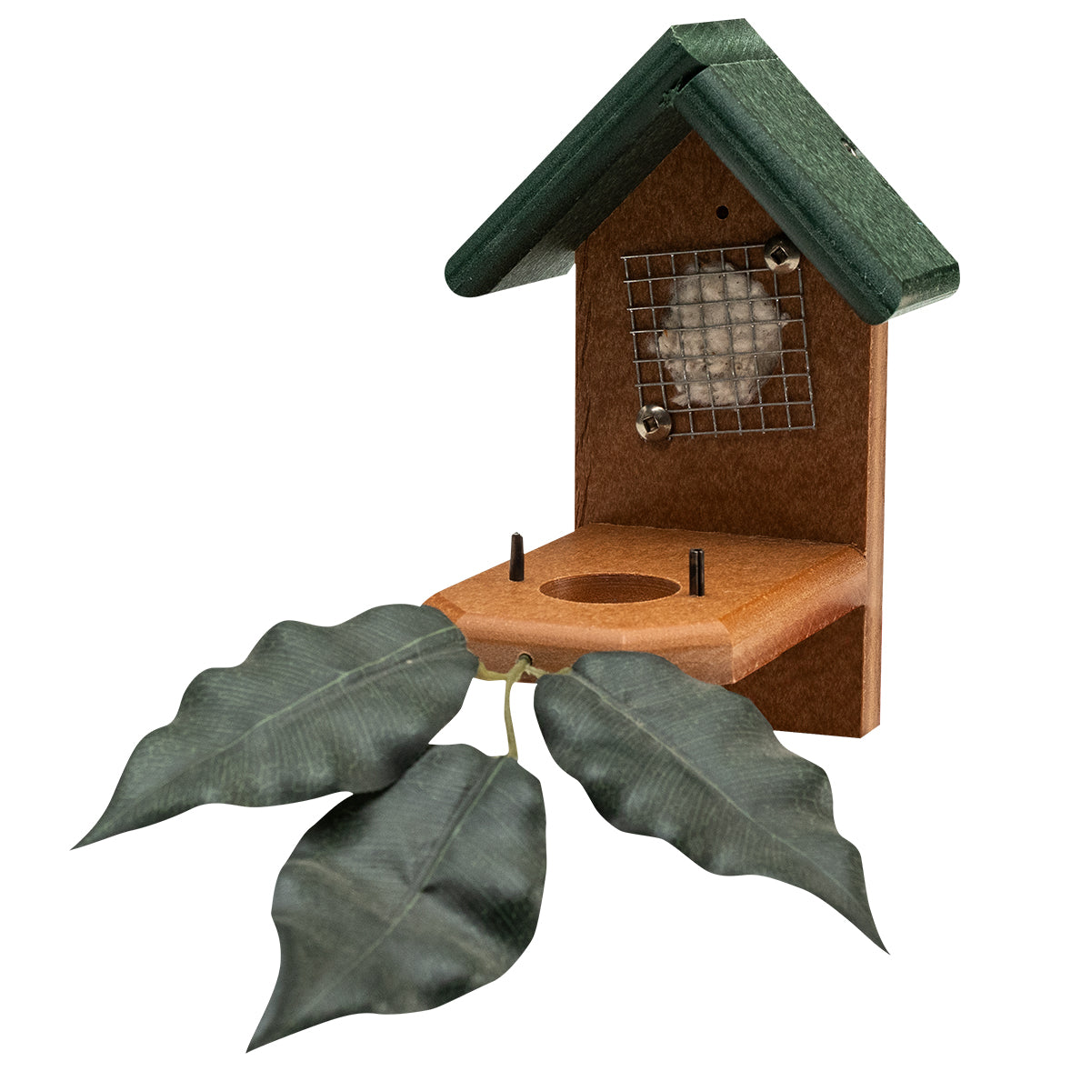 Hummingbird Nesting Platform with Nesting Material Recycled Poly Lumber ...