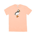 Bella + Canvas Women's Box Cut Coloring Book Puffin Graphic T-Shirt