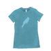 Bella + Canvas Women's Fit Cut Cardinal Silhouette Graphic T-Shirt