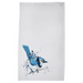 Watercolor Bluejay Kitchen Tea Towel