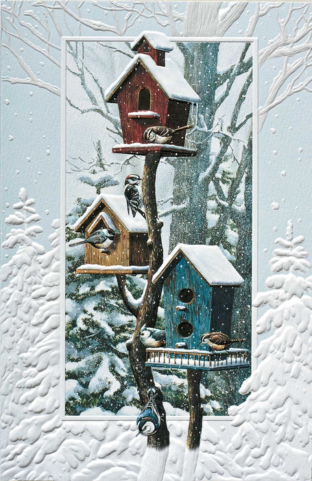 Pumpernickel Press Home Sweet Home Christmas Card 16/Box