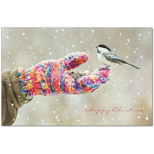 Mitten Munchies Christmas Card 16 Box