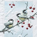 Pumpernickel Press Cheeky Chickadees Christmas Card 16/Box