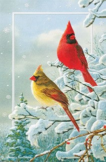 Pumpernickel Press Winter Color Christmas Card 16/Box